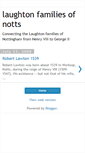 Mobile Screenshot of laughtonfamiliesofnotts.blogspot.com