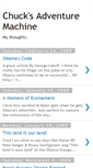 Mobile Screenshot of adventuremachine.blogspot.com