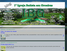 Tablet Screenshot of igrejabatistaemgroairas.blogspot.com