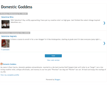 Tablet Screenshot of domesticgoddesss.blogspot.com