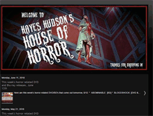 Tablet Screenshot of hayeshudsonshouseofhorror.blogspot.com
