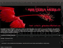 Tablet Screenshot of bisuteriamerilo.blogspot.com