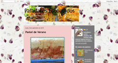 Desktop Screenshot of paladaresescondidos.blogspot.com