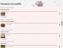 Tablet Screenshot of paladaresescondidos.blogspot.com