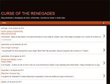 Tablet Screenshot of deadlycurserenegade.blogspot.com