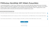 Tablet Screenshot of fwwireless.blogspot.com