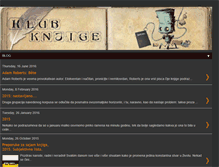 Tablet Screenshot of klub-knjige.blogspot.com