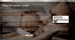 Desktop Screenshot of hijosdemamaypapa.blogspot.com