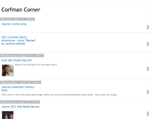 Tablet Screenshot of corfmancorner.blogspot.com