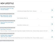 Tablet Screenshot of newlifestyler.blogspot.com