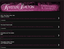 Tablet Screenshot of kristenjdalton.blogspot.com