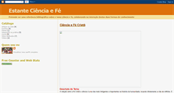 Desktop Screenshot of estantecienciaefe.blogspot.com