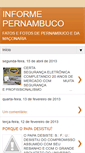 Mobile Screenshot of informepernambuco.blogspot.com