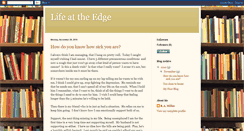 Desktop Screenshot of lifeattheedge.blogspot.com