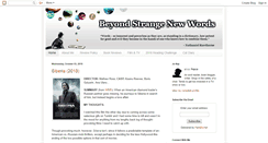 Desktop Screenshot of beyondstrangenewwords.blogspot.com