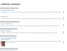 Tablet Screenshot of celebrity-checkout.blogspot.com