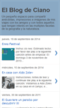 Mobile Screenshot of elblogdeciano.blogspot.com