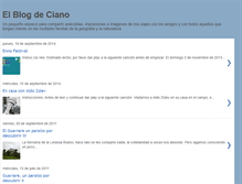 Tablet Screenshot of elblogdeciano.blogspot.com