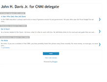 Tablet Screenshot of davisforcongress.blogspot.com