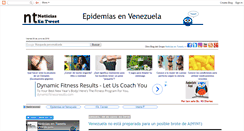 Desktop Screenshot of epidemiasenvenezuela.blogspot.com