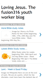 Mobile Screenshot of fusion316youthworker.blogspot.com