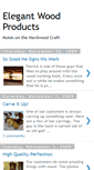 Mobile Screenshot of elegantwood.blogspot.com