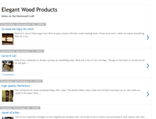 Tablet Screenshot of elegantwood.blogspot.com