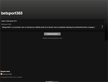 Tablet Screenshot of 365betsport.blogspot.com