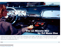 Tablet Screenshot of 30minutemix.blogspot.com