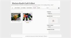 Desktop Screenshot of mycraftcollection.blogspot.com