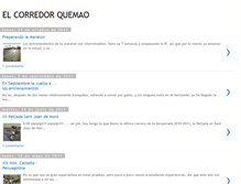 Tablet Screenshot of corredorquemao.blogspot.com