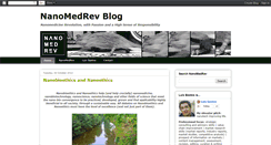 Desktop Screenshot of nanomedrev.blogspot.com