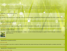 Tablet Screenshot of euqueroservegetariano.blogspot.com