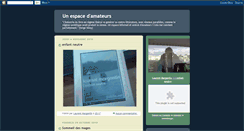Desktop Screenshot of espaceamateurs.blogspot.com