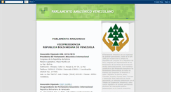 Desktop Screenshot of parlamentoamazonicovenezolano.blogspot.com