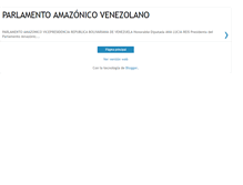 Tablet Screenshot of parlamentoamazonicovenezolano.blogspot.com