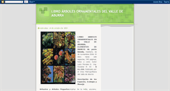 Desktop Screenshot of libroarbolesornamentalesvalledeaburra.blogspot.com