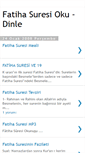Mobile Screenshot of fatiha-suresi.blogspot.com