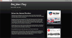 Desktop Screenshot of amirjahari.blogspot.com