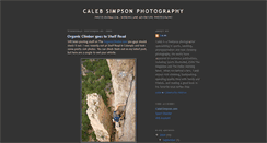 Desktop Screenshot of calebsimpsonphoto.blogspot.com