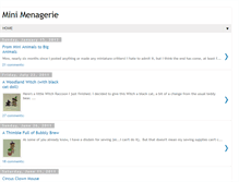 Tablet Screenshot of minimenagerie.blogspot.com
