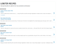 Tablet Screenshot of grandma-recipes-lobster.blogspot.com
