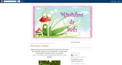 Desktop Screenshot of miminhosdabeth.blogspot.com