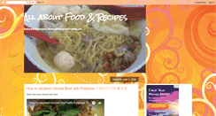 Desktop Screenshot of food-recipes-net.blogspot.com