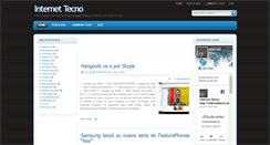 Desktop Screenshot of internettecno.blogspot.com