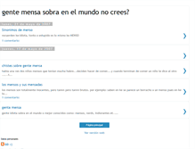 Tablet Screenshot of gentemensa.blogspot.com