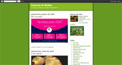 Desktop Screenshot of essenciamulher.blogspot.com