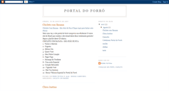 Desktop Screenshot of portaldoforro.blogspot.com