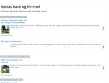 Tablet Screenshot of mariashaveoghimmel.blogspot.com