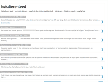 Tablet Screenshot of huisdierenleed.blogspot.com